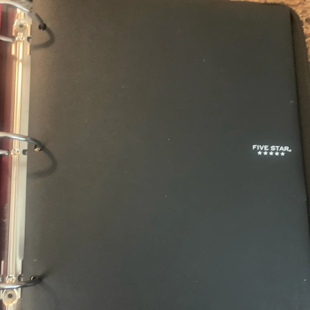 Mead Five Star Trapper Keeper Notebook